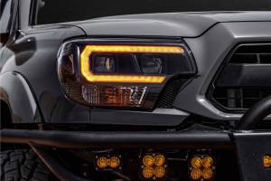 Morimoto - LF529-A | Morimoto XB Hybrid LED Headlights With Amber DRL For Toyota Tacoma | 2012-2015 | Pair - Image 9