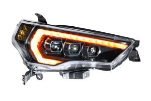 Morimoto - LF531.2-A-ASM | Morimoto XB LED Headlights With Amber Side Marker, Sequential Turn Signal, Amber DRL For Toyota 4Runner | 2014-2023 | Pair, Gen 2 - Image 3