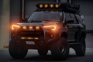 Morimoto - LF531.2-A-ASM | Morimoto XB LED Headlights With Amber Side Marker, Sequential Turn Signal, Amber DRL For Toyota 4Runner | 2014-2023 | Pair, Gen 2 - Image 11