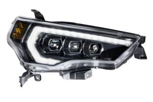 Morimoto - LF531.2-ASM | Morimoto XB LED Headlights With Amber Side Marker, Sequential Turn Signal, White DRL For Toyota 4Runner | 2014-2023 | Pair, Gen 2 - Image 2