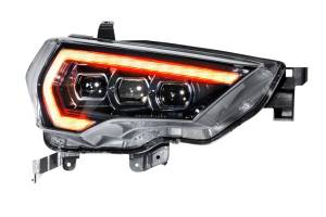 Morimoto - LF531.2-ASM | Morimoto XB LED Headlights With Amber Side Marker, Sequential Turn Signal, White DRL For Toyota 4Runner | 2014-2023 | Pair, Gen 2 - Image 5