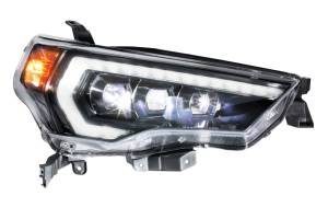 Morimoto - LF531.2-ASM | Morimoto XB LED Headlights With Amber Side Marker, Sequential Turn Signal, White DRL For Toyota 4Runner | 2014-2023 | Pair, Gen 2 - Image 4