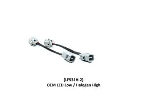 Morimoto - LF531H-2 | Morimoto XB LED Headlight Adapters For Toyota 4Runner | OEM LED Low / Halogen High | Pair - Image 3