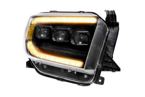 Morimoto - LF532.2-A-ASM | Morimoto XB LED Headlights With Amber Side Marker, Sequential Turn Signal, Amber DRL For Toyota Tundra | 2014-2021 | Pair, Gen 2 - Image 3