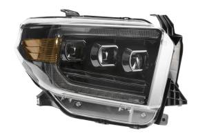 Morimoto - LF532.2-ASM | Morimoto XB LED Headlights With Amber Side Marker, Sequential Turn Signal, White DRL For Toyota Tundra | 2014-2021 | Pair, Gen 2 - Image 2