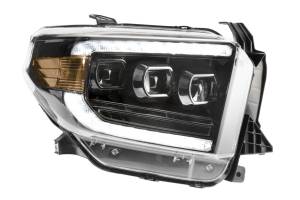 Morimoto - LF532.2-ASM | Morimoto XB LED Headlights With Amber Side Marker, Sequential Turn Signal, White DRL For Toyota Tundra | 2014-2021 | Pair, Gen 2 - Image 3