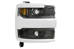 Morimoto - LF541 | Morimoto XB LED Headlights With Sequential Turn Signal, White DRL For Chevrolet Silverado HD | 2015-2019 | Pair, NO Grille Trim Bezels - Image 2