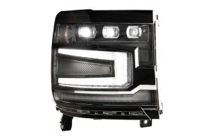 Morimoto - LF542-ASM | Morimoto XB LED Headlights With Amber Side Marker, Sequential Turn Signal, White DRL For Chevrolet Silverado 1500 | 2016-2018 | Pair, NO Grille Trim Bezels - Image 4