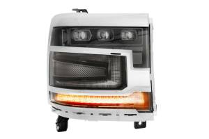 Morimoto - LF542-ASM | Morimoto XB LED Headlights With Amber Side Marker, Sequential Turn Signal, White DRL For Chevrolet Silverado 1500 | 2016-2018 | Pair, NO Grille Trim Bezels - Image 9