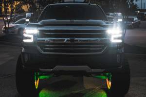 Morimoto - LF542-ASM | Morimoto XB LED Headlights With Amber Side Marker, Sequential Turn Signal, White DRL For Chevrolet Silverado 1500 | 2016-2018 | Pair, NO Grille Trim Bezels - Image 15