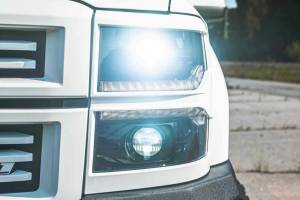 Morimoto - LF543 | Morimoto XB LED Headlight With Sequential Turn Signal, White DRL For Chevrolet Silverado 1500 | 2014-2015 | Pair, NO Grille Trim Bezels - Image 10