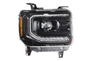 Morimoto - LF544 | Morimoto XB LED Headlights With Sequential Turn Signal, White DRL For GMC 1500 Sierra/Sierra HD | 2014-2019 | Pair - Image 2