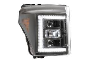 Morimoto - LF553 | Morimoto XB Hybrid LED Headlights With White DRL For Ford Super Duty | 2011-2016 | Pair - Image 2