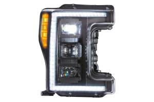 Morimoto - LF554 | Morimoto XB Hybrid LED Headlights With White DRL For Ford Super Duty | 2017-2019 | Pair - Image 2