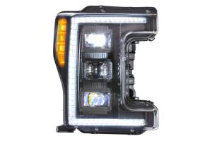 Morimoto - LF554 | Morimoto XB Hybrid LED Headlights With White DRL For Ford Super Duty | 2017-2019 | Pair - Image 5