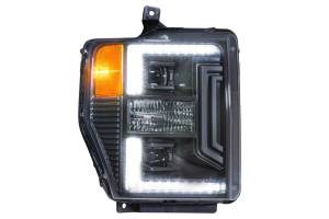 Morimoto - LF555 | Morimoto XB Hybrid LED Headlights With White DRL For Ford Super Duty | 2008-2010 | Pair - Image 2