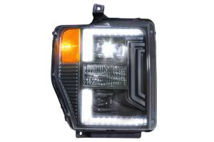 Morimoto - LF555 | Morimoto XB Hybrid LED Headlights With White DRL For Ford Super Duty | 2008-2010 | Pair - Image 4