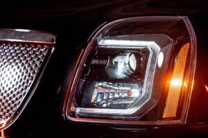 Morimoto - LF557 | Morimoto XB Hybrid LED Headlights With White DRL For GMC Yukon | 2007-2014 | Pair - Image 9