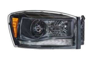 Morimoto - LF558 | Morimoto XB Hybrid LED Headlights With White DRL For Dodge Ram | 2006-2008 | Pair - Image 2