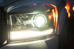 Morimoto - LF558 | Morimoto XB Hybrid LED Headlights With White DRL For Dodge Ram | 2006-2008 | Pair - Image 9