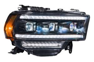 Morimoto - LF701 | Morimoto XB LED Headlights With Sequential Turn Signal, White DRL For Dodge Ram HD | 2019-2022 | Pair - Image 3