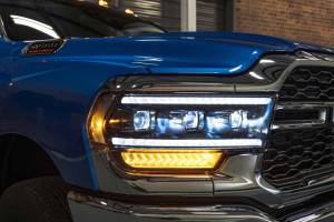 Morimoto - LF701 | Morimoto XB LED Headlights With Sequential Turn Signal, White DRL For Dodge Ram HD | 2019-2022 | Pair - Image 8