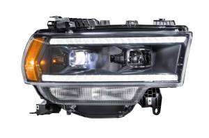 Morimoto - LF704 | Morimoto XB Hybrid LED Headlights With Amber Side Markers For Dodge Ram 2500/3500 HD | 2019-2022 | Pair - Image 3