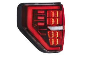 Morimoto - LF720 | Morimoto XB LED Tail Lights For Ford F-150 | 2009-2014 | Pair, Red - Image 4