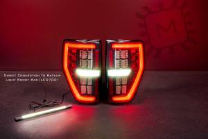 Morimoto - LF720 | Morimoto XB LED Tail Lights For Ford F-150 | 2009-2014 | Pair, Red - Image 6