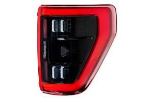 Morimoto - LF734 | Morimoto XB LED Tail Lights For Ford F-150 | 2021-2024 | Pair, BLIS, Red - Image 2