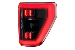 Morimoto - LF734 | Morimoto XB LED Tail Lights For Ford F-150 | 2021-2024 | Pair, BLIS, Red - Image 4