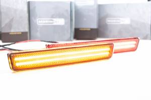 Morimoto - LF73807 | Morimoto XB LED Side Marker Lights For Dodge Challenger | 2008-2014 | Pair, Front - Image 3