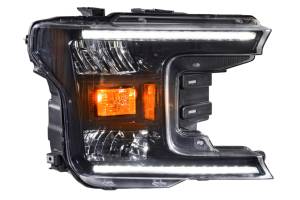 Morimoto - LF955 | Morimoto XB Hybrid-R LED Headlights With Amber Side Markers For Ford F-150 | 2018-20220 | Pair - Image 3