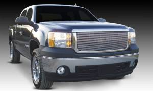 20205 | T-Rex Billet Series Grille | Horizontal | Aluminum | Polished | 1 Pc | Overlay/Insert