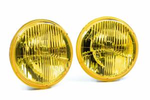 Morimoto - LFRB105 | Morimoto Holley RetroBright Sealed Headlights 5.75 Inch Round | Each, Euro Yellow, Universal - Image 2