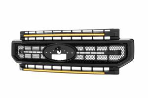 Morimoto - XBG11 | Morimoto XGB LED DRL Light Grille For Ford Super Duty | 2020-2022 | Paintable Black, Amber DRL - Image 2