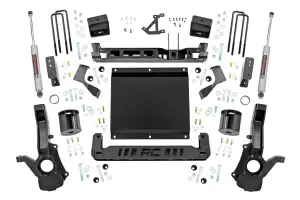 13330 | Rough Country 6 Inch Lift Kit For Chevrolet Colorado 4WD | 2023-2023 | N3 Shocks