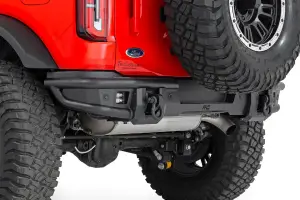 Rough Country - 51210 | Rough Country Rear Tubular Bumper With 2 LED Cube Lights For Ford Bronco / Bronco Raptor | 2021-2023 - Image 3