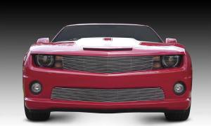 21027 | T-Rex Billet Series Grille | Horizontal | Aluminum | Polished | 1 Pc | Overlay