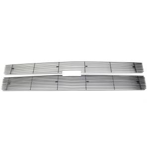 T-Rex Billet - 21112 | T-Rex Billet Series Grille | Horizontal | Aluminum | Polished | 2 Pc | Overlay | Bolt On - Image 2