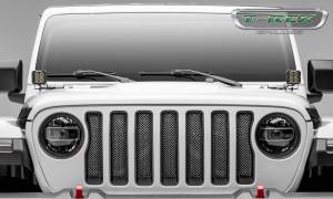 T-Rex Billet - 44493 | T-Rex Sport Series Grille | Small Mesh | Stainless Steel | Polished | 1 Pc | Insert - Image 4