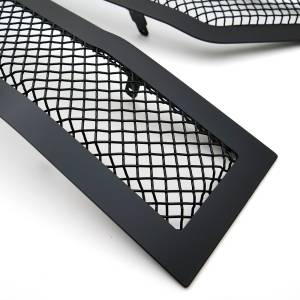 T-Rex Billet - 51124 | T-Rex Upper Class Series Mesh Bumper Grille | Small Mesh | Mild Steel | Black | 2 Pc. | Insert - Image 1