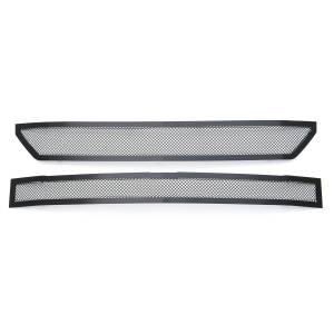 T-Rex Billet - 51124 | T-Rex Upper Class Series Mesh Bumper Grille | Small Mesh | Mild Steel | Black | 2 Pc. | Insert - Image 2