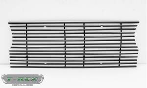 T-Rex Billet - 6204941 | T-Rex Billet Series Bumper Grille | Horizontal Round | Aluminum | Black | 1 Pc | Insert - Image 2