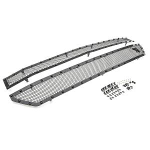 T-Rex Billet - 6711241-BR | T-Rex Stealth X-Metal Series Mesh Grille Assembly | Small Mesh | Mild Steel | Black | Black Studs | 2 Pc | Insert - Image 4