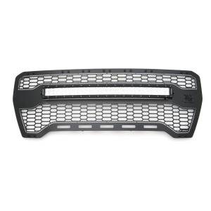 T-Rex Billet - 7312281 | T-Rex Laser Torch Series Grille | Black | Mild Steel | 1 pc. | Insert - Image 1