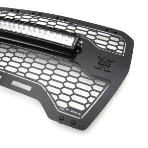 T-Rex Billet - 7312281 | T-Rex Laser Torch Series Grille | Black | Mild Steel | 1 pc. | Insert - Image 2