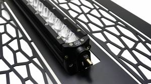 T-Rex Billet - Z312281 | T-Rex ZROADZ Series LED Light Grille | Black | Mild Steel | 1 pc. | Insert - Image 4