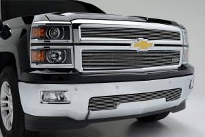 T-Rex Billet - 21117 | T-Rex Billet Series Grille | Horizontal | Aluminum | Polished | 2 Pc | Overlay - Image 5