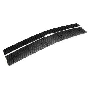 T-Rex Billet - 21117B | T-Rex Billet Series Grille | Horizontal | Aluminum | Black | 2 Pc | Overlay - Image 2